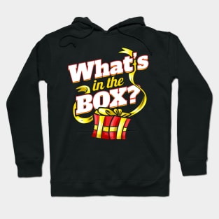 Whats In The Box Present For Christmas Hoodie